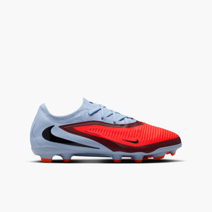 NIKE JR PHANTOM 6 LOW PRO FG BRIGHT CRIMSON/ROYAL TINT