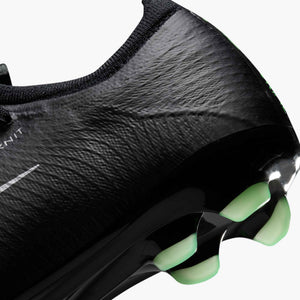 NIKE JR ZM VAPOR 17 PRO FG BLACK/ILLUSION GREEN