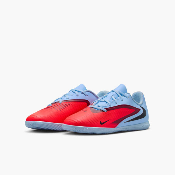 NIKE JR PHANTOM 6 LOW CLUB IC BRIGHT CRIMSON/ROYAL TINT