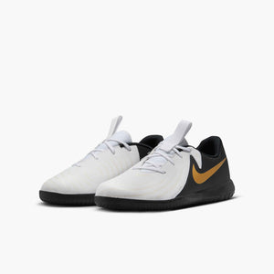 NIKE JR PHANTOM GX ll ACADEMY IC WHITE/BLACK/METTALIC GOLD