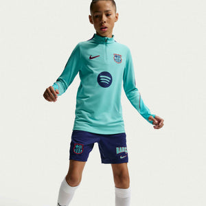 NIKE JR BARCELONA 26-27 STRIKE SHORT LOYAL BLUE
