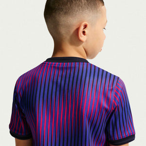 NIKE JR PSG 26-27 AWAY PRE-MATCH JERSEY COLLEGE NAVY