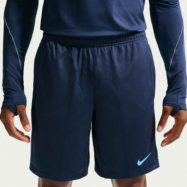 NIKE STRIKE DRI-FIT SHORT MIDNIGHT NAVY/VIVID SKY