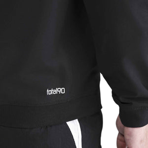 NIKE PSG 25-26 T90 CREW SWEATER BLACK/WHITE