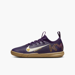 NIKE JR ZM VAPOR 16 ACADEMY IC MBAPPE GRAND PURPLE/IVORY