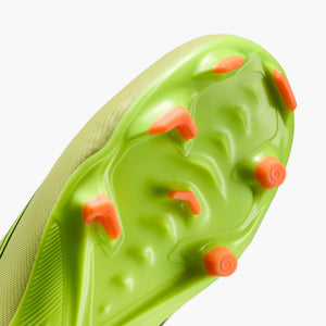 NIKE JR ZM VAPOR 16 ACADEMY FG LIMELIGHT/HYPER CRIMSON