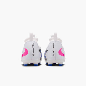 NIKE JR PHANTOM 6 HIGH ACADEMY FG RACER BLUE/PINK BLAST