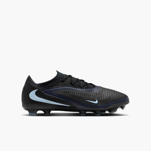 NIKE JR PHANTOM 6 LOW PRO FG BLACK/ICE BLUE