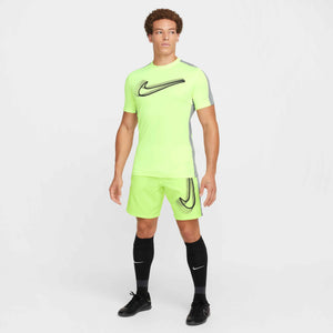 NIKE ACADEMY23 SS TOP VOLT/COOL GREY