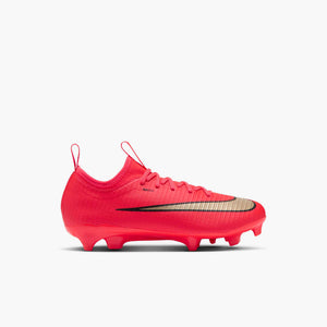 NIKE JR ZM VAPOR 17 ACADEMY LK FG BRIGHT CRIMSON/BLUR