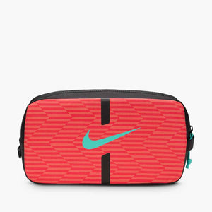 NIKE ACADEMY SHOEBAG EMBER GLOW/AURORA GREEN