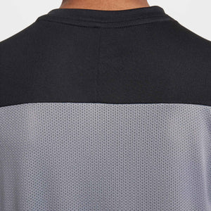 NIKE JR ACADEMY25 SS TOP COOL GREY/BLACK