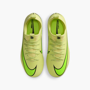 NIKE JR ZM VAPOR 16 ACADEMY FG LIMELIGHT/HYPER CRIMSON