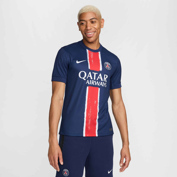 NIKE PSG 24-25 HOME JERSEY MIDNIGHT NAVY/RED
