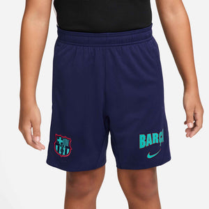 NIKE JR BARCELONA 26-27 STRIKE SHORT LOYAL BLUE