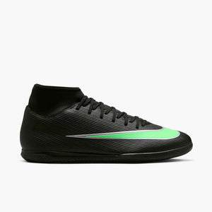 NIKE ZM SUPERFLY 11 CLUB IC BLACK/ILLUSION GREEN