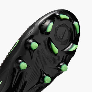 NIKE PHANTOM 6 LOW PRO FG BLACK/ILLUSION GREEN