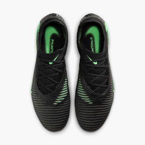 NIKE PHANTOM 6 LOW ELITE AG BLACK/ILLUSION GREEN
