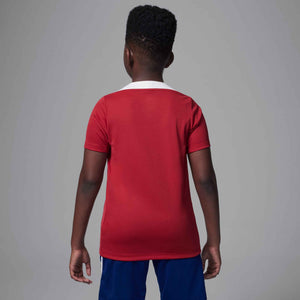 NIKE JR PSG 24-25 STRIKE SS TOP WINGS RED/PHANTOM