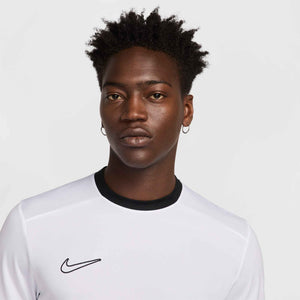 NIKE DRY-FIT ACADEMY25 SS TOP WHITE/WOLF GREY