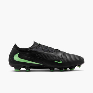 NIKE PHANTOM 6 LOW PRO FG BLACK/ILLUSION GREEN