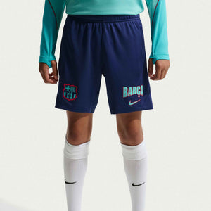 NIKE JR BARCELONA 26-27 STRIKE SHORT LOYAL BLUE