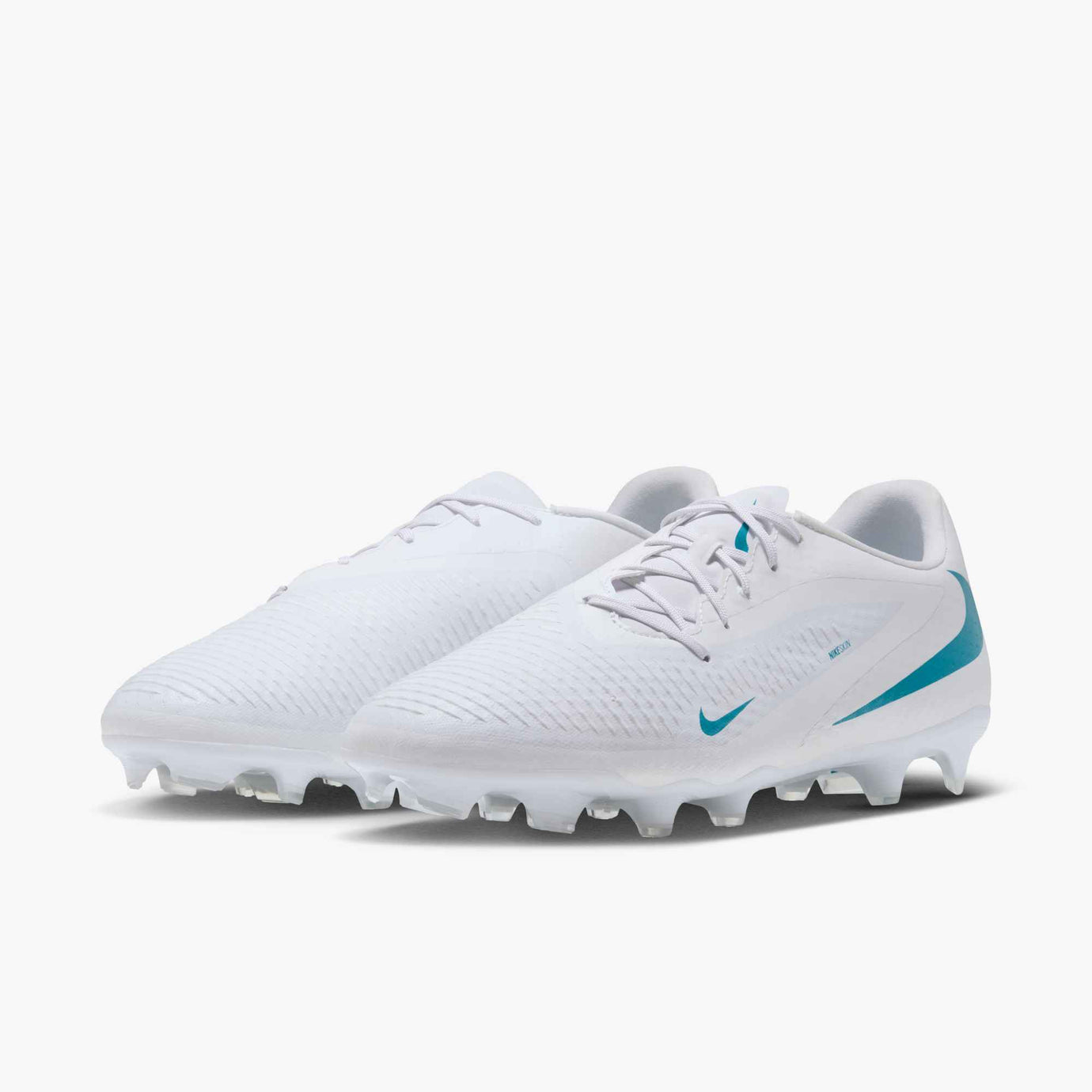 NIKE PHANTOM 6 LOW ACADEMY FG WHITE/DUSTY CACTUS