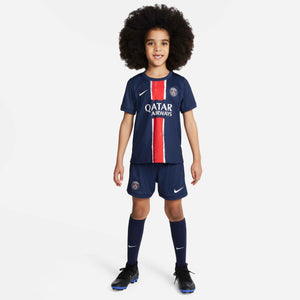 NIKE JR PSG 24-25 LB HOME KIT MIDNIGHT NAVY/RED