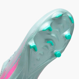 NIKE JR ZM VAPOR 16 ACADEMY FG OCEAN CUBE/PINK BLAST