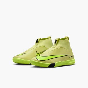 NIKE JR ZM SUPERFLY 10 ACADEMY IC LIMELIGHT/HYPER CRIMSON