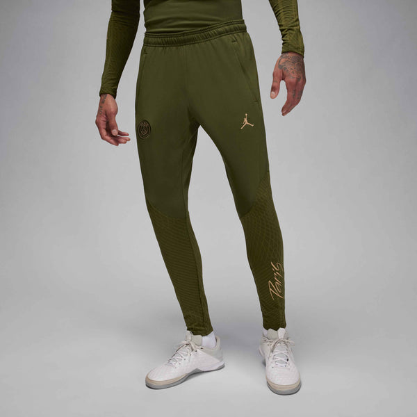 NIKE PSG 23-24 STRIKE PANT ROUGH GREEN/HEMP