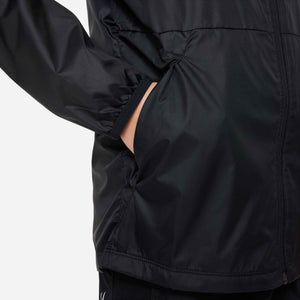 NIKE JR PARK20 REPEL RAINJACKET BLACK/WHITE