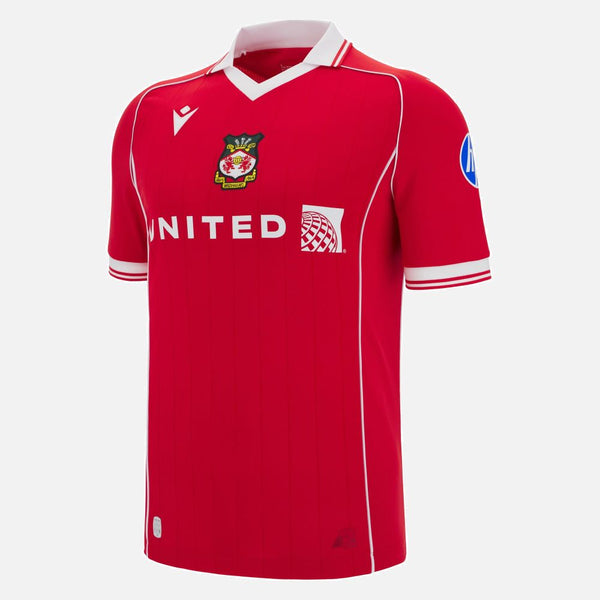 MACRON WREXHAM 25-26 HOME JERSEY RED
