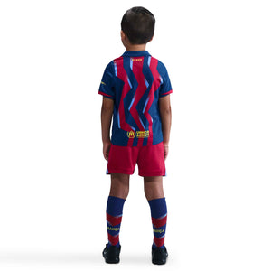 NIKE JR BARCELONA 25-26 FOURTH LB KIT GYM BLUE/SALSA RED