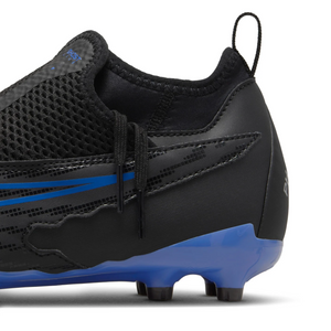 NIKE JR PHANTOM GX ACADEMY DF FG BLACK/CHROME/HYPER ROYAL