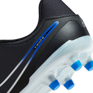 NIKE JR TIEMPO LEGEND 10 ACADEMY FG BLACK/CHROME/HYPER ROYAL