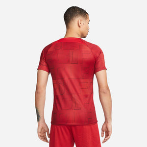 NIKE LIVERPOOL 23-24 PRE-MATCH TOP GYM RED/WHITE