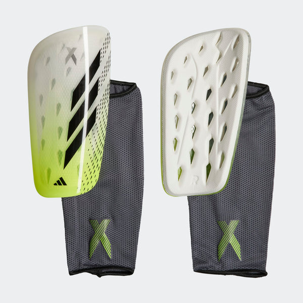 ADI X SHINGUARD LEAGUE WHITE/BLACK/LUCID LEMON