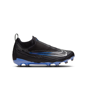 NIKE JR PHANTOM GX ACADEMY DF FG BLACK/CHROME/HYPER ROYAL