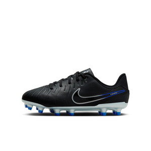 NIKE JR TIEMPO LEGEND 10 ACADEMY FG BLACK/CHROME/HYPER ROYAL