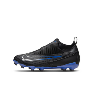 NIKE JR PHANTOM GX ACADEMY DF FG BLACK/CHROME/HYPER ROYAL