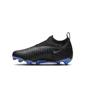 NIKE JR PHANTOM GX ACADEMY DF FG BLACK/CHROME/HYPER ROYAL