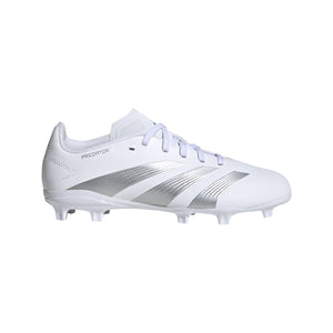 ADI JR PREDATOR LEAGUE FG WHITE/SILVER