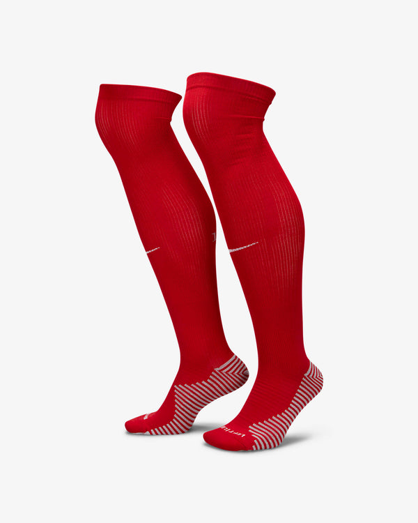 NIKE LIVERPOOL 23-24 HOME SOCK GYM RED/WHITE
