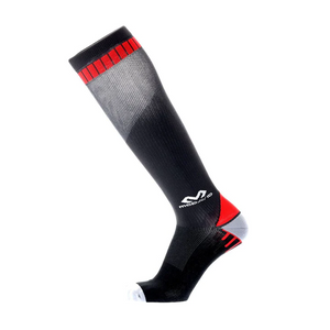 MC DAVID 8842R ACTIVE ELITE COMPRESSION SOCKS BLACK/SCARLET