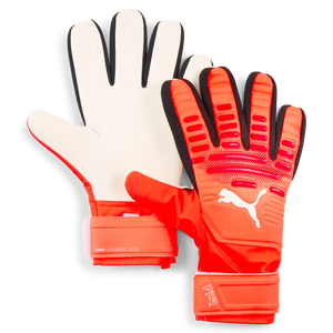 PUMA JR FUTURE PLAY NC GLOWING RED/WHITE