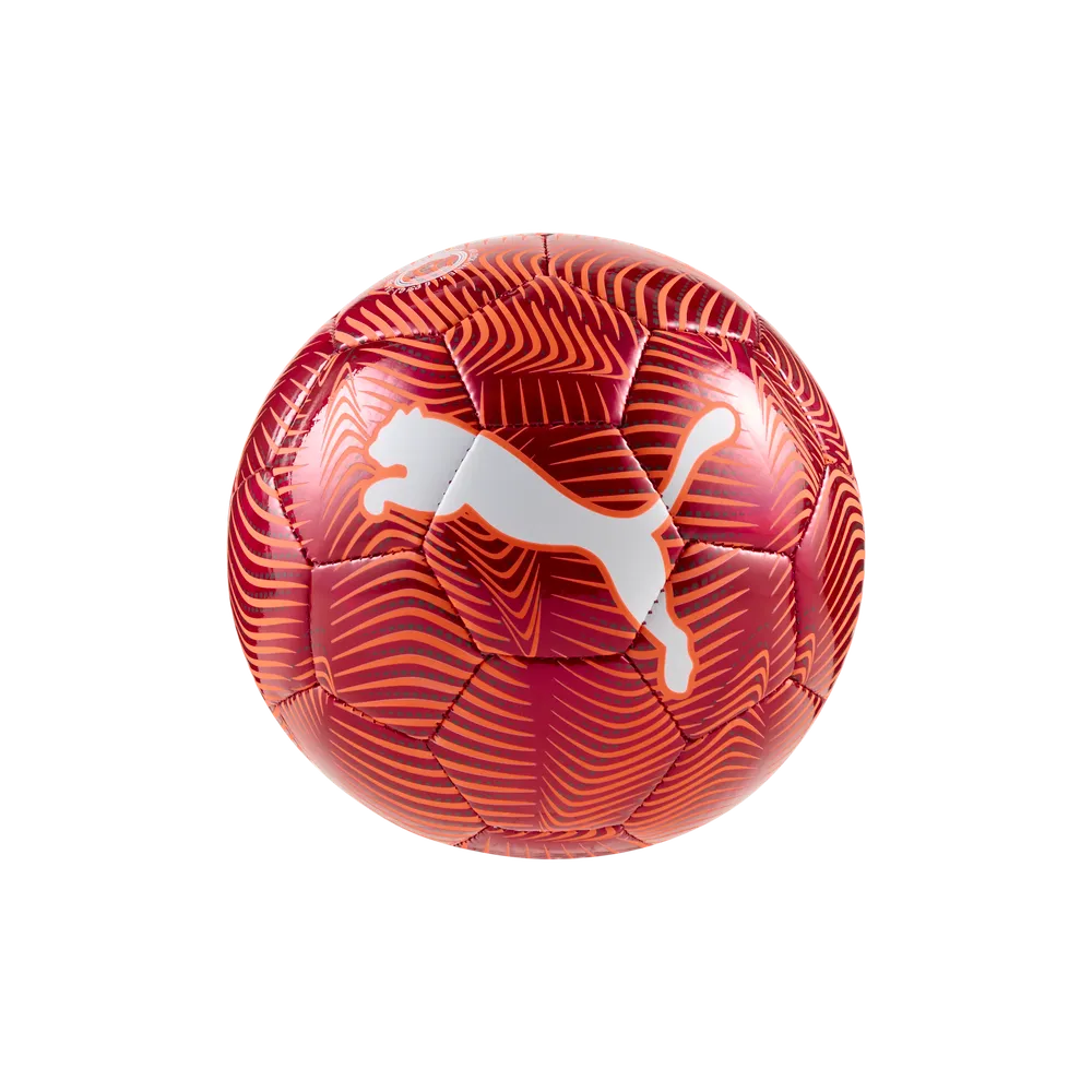PUMA FINAL GRAPHIC MINI BALL GLOWING RED