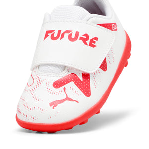 PUMA JR FUTURE PLAY TF INFANT WHITE/FIRE ORCHID