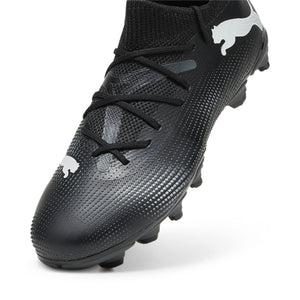 PUMA JR FUTURE MATCH FG BLACK/WHITE