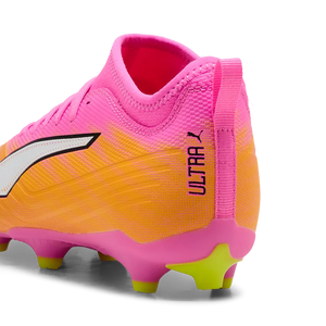 PUMA JR ULTRA 6 MATCH FG POISON PINK/SUN STREAM